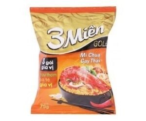 Mì chua cay Thái 3 Miền チュアカイインスタントラーメン