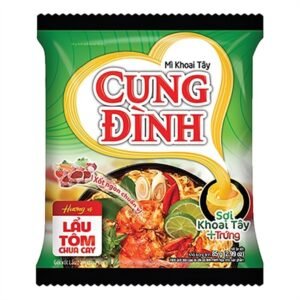 Mì Cung Đình vị lẩu tôm cay エビレモン味