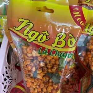 Bắp khô bò lá chanh 牛肉・ライムリーフ味のコーンスナック